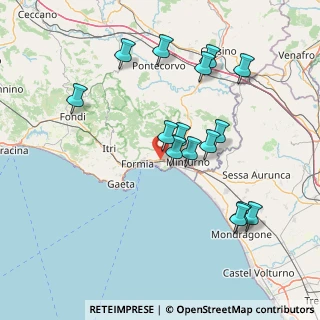 Mappa S.Croce, 04023 Formia LT, Italia (16.30867)