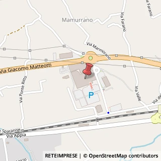 Mappa Mamurrano, 04023 Formia, Latina (Lazio)