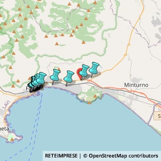 Mappa Località Santa Croce Via Mamurrano Snc, 04023 Formia LT, Italia (4.58688)
