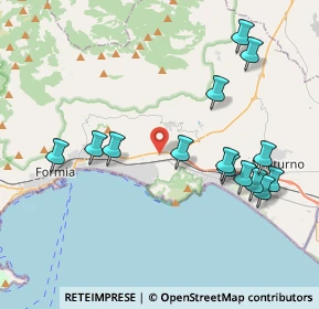 Mappa Via Mamurra Centro commerciale Itaca, 04023 Formia LT, Italia (4.56857)
