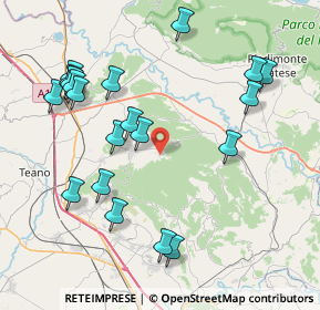 Mappa Via Cerreto, 81051 Roccaromana CE, Italia (9.549)