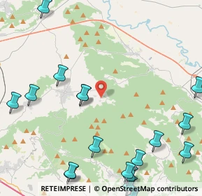 Mappa Via Cerreto, 81051 Roccaromana CE, Italia (6.84)