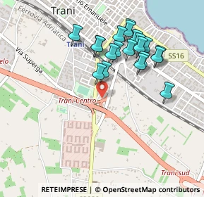 Mappa Via Luigi Longo, 76125 Trani BT, Italia (0.484)