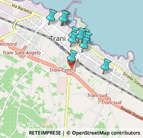 Mappa Via Luigi Longo, 76125 Trani BT, Italia (0.83818)