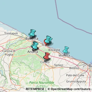 Mappa Via delle Forze Armate, 76125 Trani BT, Italia (10.2395)