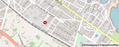 Mappa Trani
