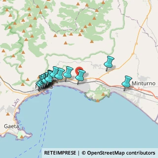Mappa SS Formia Cassino KM4, 04023 Formia LT, Italia (3.73938)