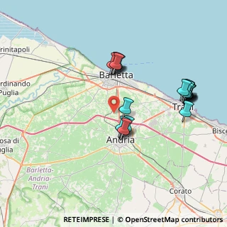 Mappa Via Vecchia Barletta, 76121 Andria BT, Italia (8.206)