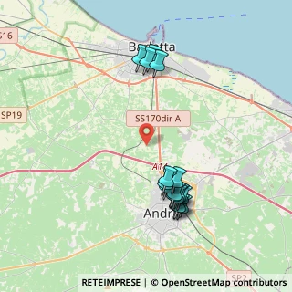 Mappa Via Vecchia Barletta, 76121 Andria BT, Italia (4.29625)