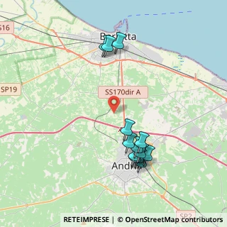 Mappa Via Vecchia Barletta, 76121 Andria BT, Italia (4.35)