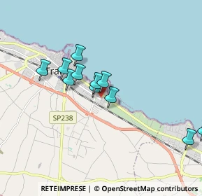 Mappa Viale de Gemmis, 76125 Trani BT, Italia (1.96083)