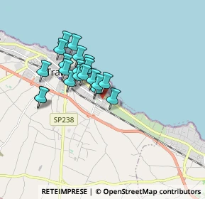 Mappa Viale de Gemmis, 76125 Trani BT, Italia (1.4825)