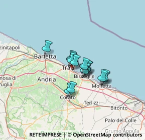 Mappa Viale de Gemmis, 76125 Trani BT, Italia (8.05867)