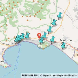 Mappa Viale Sparanise, 04023 Formia LT, Italia (4.00667)