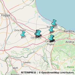 Mappa Viale Terminillo, 71042 Cerignola FG, Italia (8.96588)