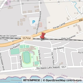 Mappa Strada San Pietro,  7, 04023 Formia, Latina (Lazio)