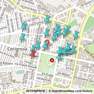 Mappa Piazza della Repubblica, 71042 Cerignola FG, Italia (0.224)