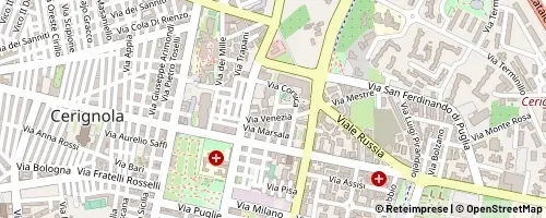 Mappa Cerignola