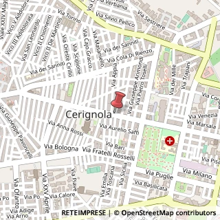 Mappa Via Roma, 15, 71042 Cerignola, Foggia (Puglia)