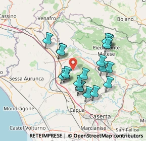 Mappa Viale Europa, 81051 Pietramelara CE, Italia (12.759)
