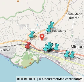 Mappa Via San Martino, 04026 Minturno LT, Italia (1.62)