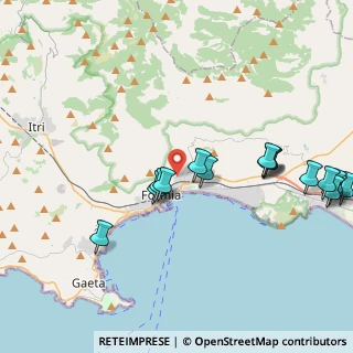 Mappa Via Sciarra, 04023 Formia LT, Italia (4.95313)