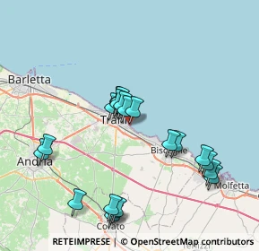 Mappa Via Po, 76125 Trani BT, Italia (8.242)