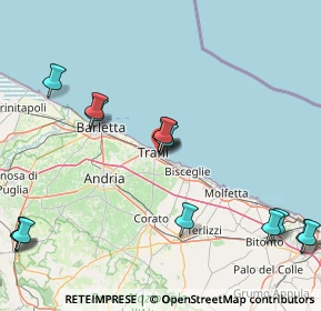 Mappa Via R, 76125 Trani BT, Italia (20.93067)