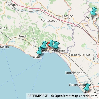 Mappa Via Ponzanello-Mamurrano, 04023 Formia LT, Italia (19.61077)