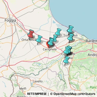 Mappa Via Loreto, 71042 Cerignola FG, Italia (12.16)