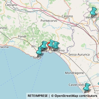 Mappa SS 7qtr var, 04023 Formia LT, Italia (19.60923)