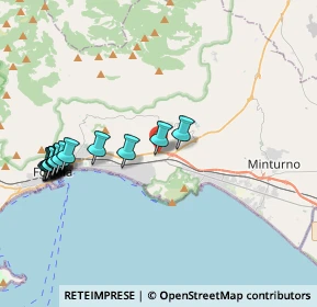 Mappa SS 7qtrvar, 04023 Formia LT, Italia (4.81313)