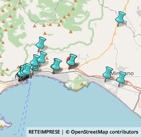 Mappa SS 7qtrvar, 04023 Formia LT, Italia (4.44647)
