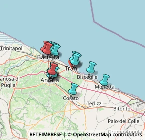 Mappa Via Francesco Cutinelli, 76125 Trani BT, Italia (10.2685)