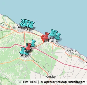 Mappa SP Km 2, 76125 Trani BT, Italia (7.01)