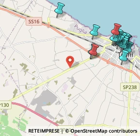 Mappa SP Km 2, 76125 Trani BT, Italia (2.9025)