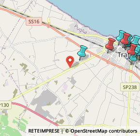 Mappa SP Km 2, 76125 Trani BT, Italia (3.36769)