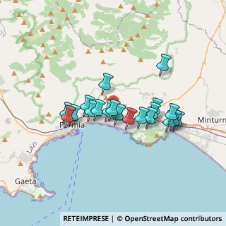 Mappa SS7QTR, 04023 Formia LT, Italia (3.019)