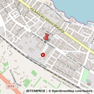 Mappa Corso Alcide De Gasperi, 78, 76125 Trani, Barletta-Andria-Trani (Puglia)