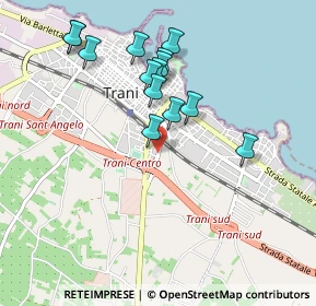 Mappa Via Ruggero Leoncavallo, 76125 Trani BT, Italia (0.95786)