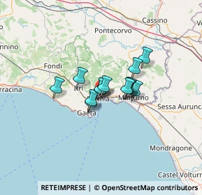 Mappa Via Adalgiso, 04023 Formia LT, Italia (7.84308)