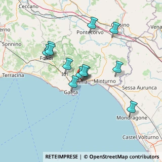 Mappa Via Adalgiso, 04023 Formia LT, Italia (13.52167)