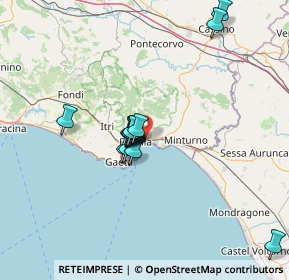 Mappa , 04023 Formia LT, Italia (12.66308)