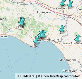 Mappa , 04023 Formia LT, Italia (17.85364)