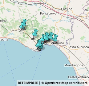 Mappa , 04023 Formia LT, Italia (7.08083)