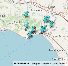 Mappa , 04023 Formia LT, Italia (9.42083)