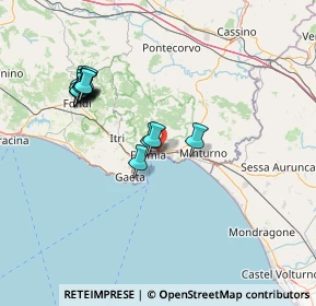 Mappa , 04023 Formia LT, Italia (15.21538)