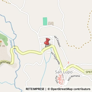 Mappa Via Nazionale, 6, 82034 San Lupo, Benevento (Campania)