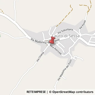 Mappa Via Astricelli, 81037 Lauro CE, Italia, 81037 Sessa Aurunca, Caserta (Campania)