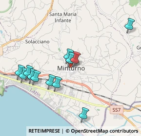 Mappa Via Principe di Piemonte, 04026 Minturno LT, Italia (2.12)